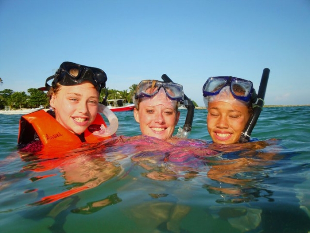 Snorkel en el Caribe